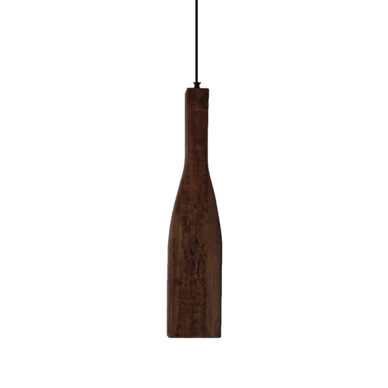 LÁMPARA TECHO MADERA