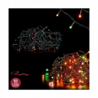 LUCES 100 LED 7 COLORES  PENDIENTE