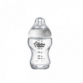 BIBERÓN VIDRIO 250ML.