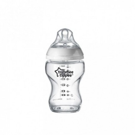 BIBERÓN VIDRIO 250ML.