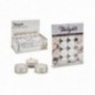JUEGO 20 VELITAS BLANCAS TEALIGHTS
