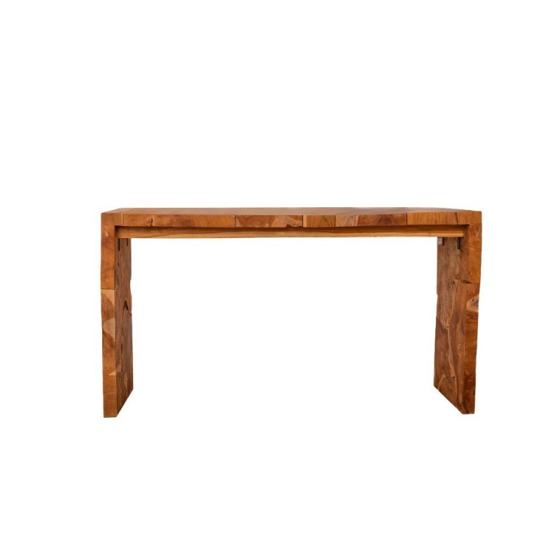 CONSOLA MADERA NATURAL
