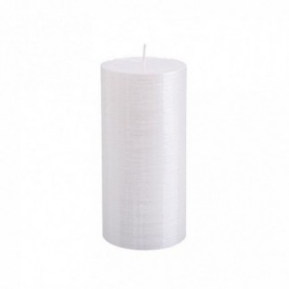 VELA BLANCO NACARADO 14CM.