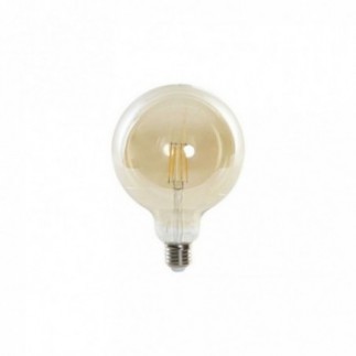 BOMBILLA LED CRISTAL ÁMBAR