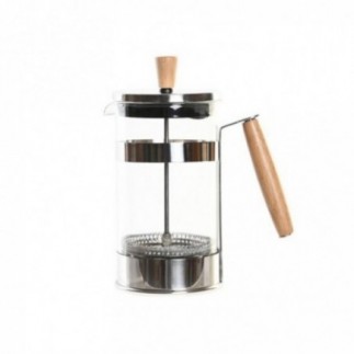 CAFETERA BOROSILICATO INOX 600ML.