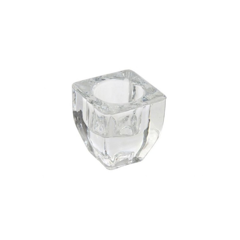 PORTAVELA CRISTAL TRANSPARENTE