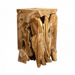 CONSOLA CUADRADA MADERA