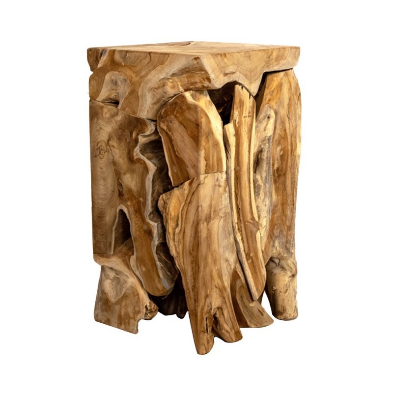 CONSOLA CUADRADA MADERA