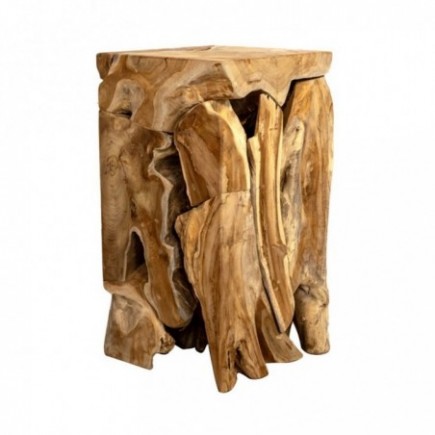 CONSOLA CUADRADA MADERA