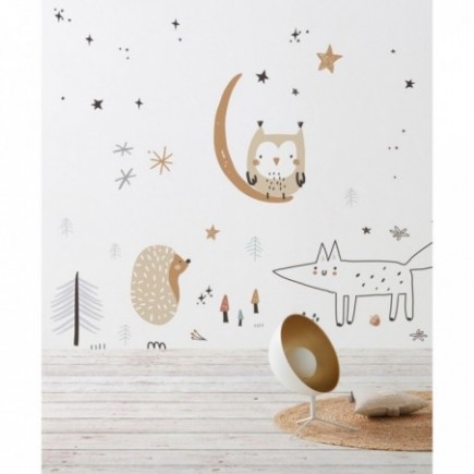 MURAL TEXTIL REMOVIBLE WONDERLAND