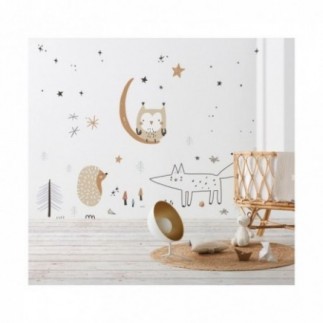 MURAL TEXTIL REMOVIBLE WONDERLAND