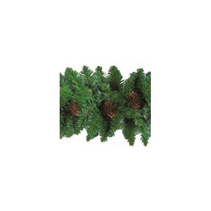 Guirnalda navideña con piñas 7612D27CM