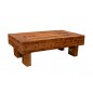 MESA CENTRO MAJAPAHIT MADERA TECA