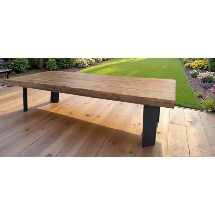 MESA COMEDOR NATUR EXTERIOR MADERA TECA