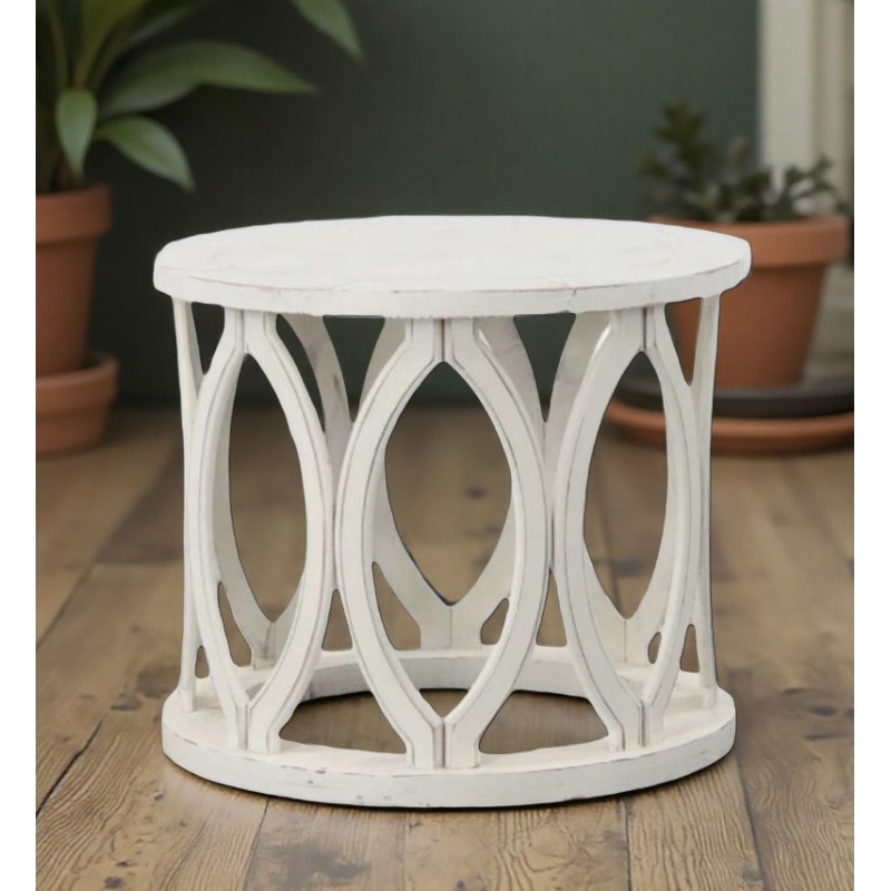 MESA AUXILIAR E-TB-P BLANCO TIERRA PEZ