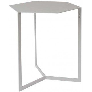 MESA AUXILIAR EXAGONAL DE HIERRO