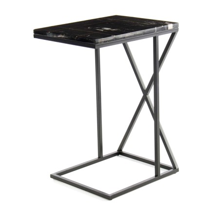 MESA AUXILIAR HIERRO/MARMOL 31442