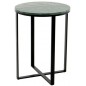 MESA AUXILIAR CIRCULAR HIERRO/MARMOL 31452