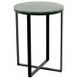MESA AUXILIAR CIRCULAR HIERRO/MARMOL 31452