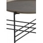 MESA CAFÉ HIERRO/ALUMINIO 50569
