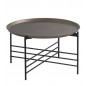 MESA CAFÉ HIERRO/ALUMINIO 50569