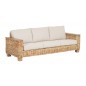 SOFÁ 144/3 3PZ RATÁN BEIGE