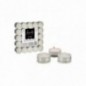 SET 50 VELITAS BLANCAS TEALIGHTS